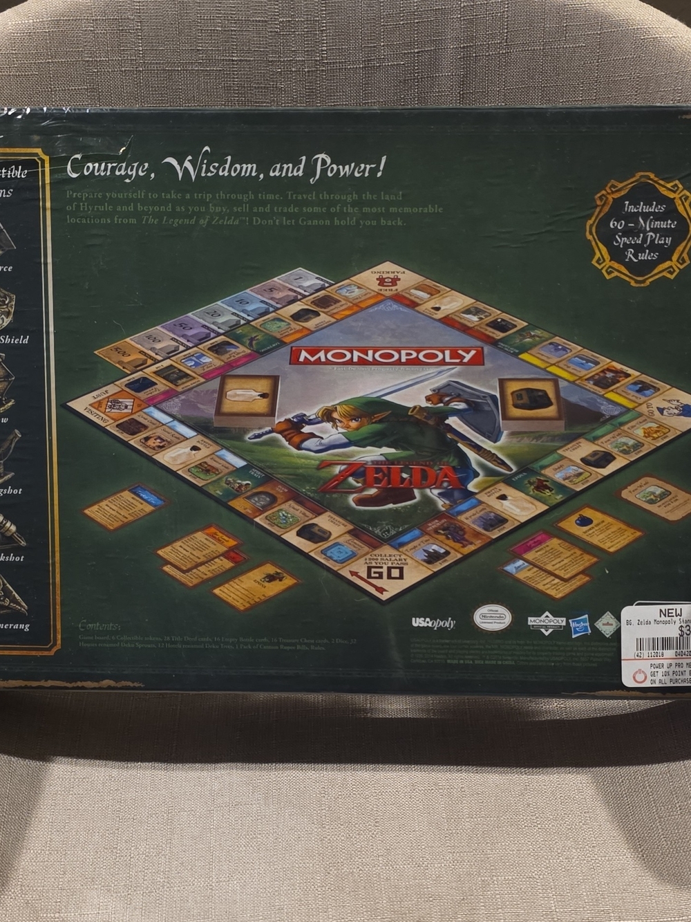 Monopoly: The Legend of Zelda Collectors Edition Board Game - Green